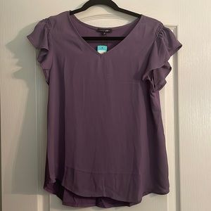 Papermoon Emani Flutter Sleeve blouse